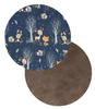 LAMA LOVE Baby Blanket, 70x50, Dark Forest