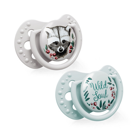 Lovi 22/881boy Wild Soul Boy dynamic pacifiers 2 pieces Orthodontic