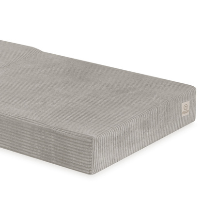 MISIOO Foldie große Matratze mit Kopfstütze, beige premium corduroy