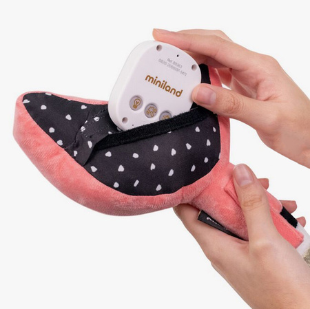 Miniland Magic Wand lampe de chevet en forme de lune avec veilleuse