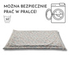 Mata dla psa Polar Szary we wzory  120x80cm