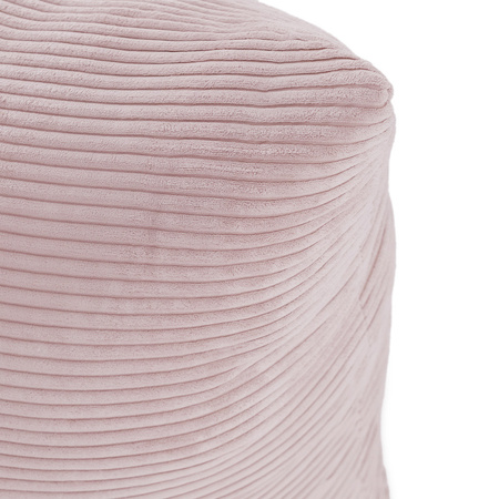 MISIOO, Sackhocker, 120x80 cm, hellrosa, Premium Cord