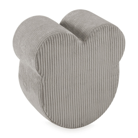 MISIOO Bärchen Sitzsack, 46x25 cm, beige, hochwertiger Kordsamt