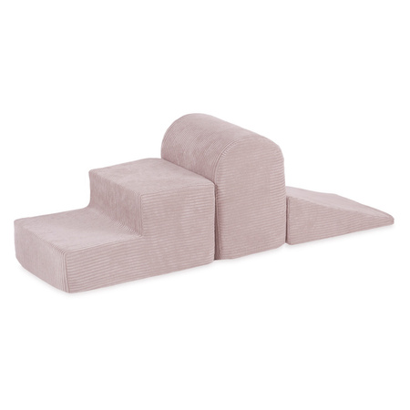 MISIOO Playground 3 elements, light pink, premium corduroy