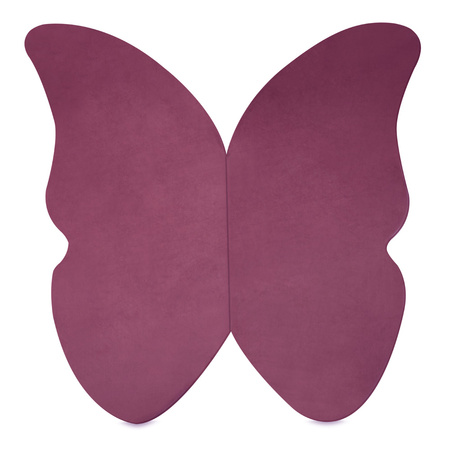 MISIOO Mata, 138x138x5cm, motyl, lila, velvet