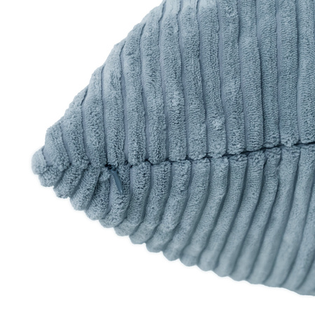 MISIOO Sack pouf, 120x80 cm, blue, premium corduroy