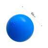 MISIOO Trockener Billardball, 6 cm, blau