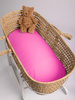 LAMA LOVE Babytragetuch/Wiege, 36x74, Rosa