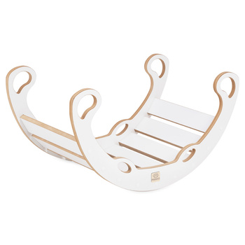 MISIOO Baby Wippe Mini Rocker XS 2in1, Holzspielzeug