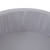 Misioo Bällebad, hellgrau, rund, aktiv, wasserdicht, 90x30, 200 Bälle: pearl, hellrosa, silber