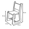 MISIOO Montessori Babystuhl aus Holz SmartSeat