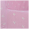 MISIOO Sessel, rosa mit weißen Sternen, smart (Baumwolle)