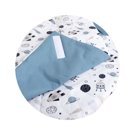 LAMA LOVE Rożek niemowlęcy, 80x80, Kosmos