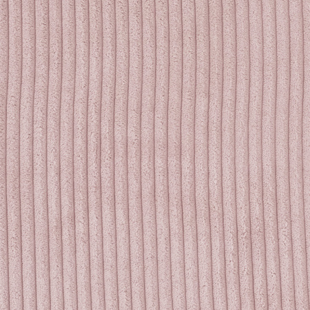 MISIOO Pufa miś, 46x25 cm, jasny róż, sztruks premium