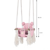 Misioo Balançoire Teddy Bear, rose, velours