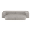 MISIOO Bett Foldie Sofa, beige Premium Cord