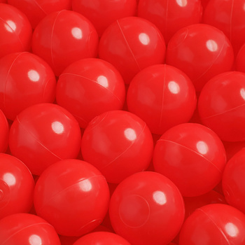 MISIOO Ball für das Bällebad, 6 cm, rot