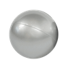 MISIOO Trockener Billardball, 6 cm, silber