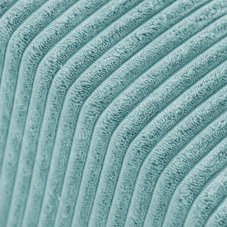 MISIOO Foldie Sofa mit Armlehnen, Premium Cord blau