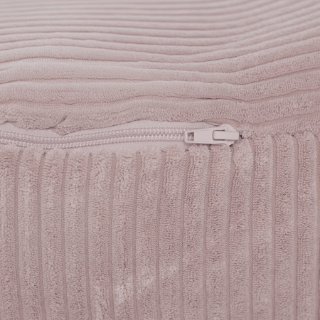 MISIOO Huggy Bear Fotel dla Dzieci, 68x45, jasny róż, sztruks premium