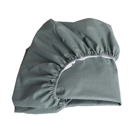 LAMA LOVE Kinderbetttuch, 120x60, Grün