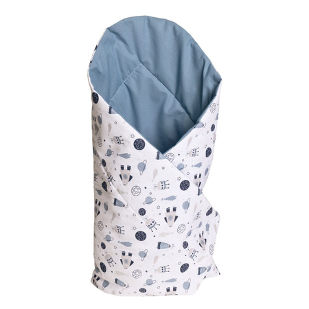 LAMA LOVE Baby-Kornett, 80x80, Cosmos