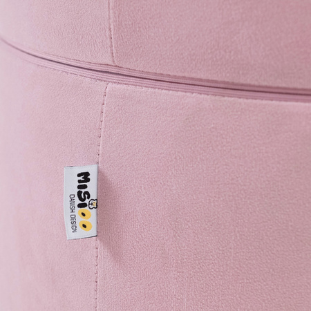 MISIOO Hocker, 40x30 cm, rund, rosa