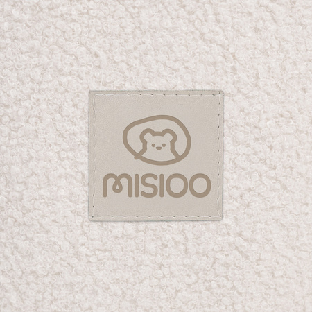 MISIOO Dry flower pool, 95x30 cm, cremefarbenes Lammfell (+ 200 Kugeln gold, perlmutt, transparent), Floral Fun Zone