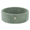 Misioo Ballpool, grün, rund, Premium Cord, 90x30, 200 Bälle: pearl, pearl mint, gold