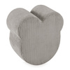 MISIOO Bärchen Sitzsack, 46x25 cm, beige, hochwertiger Kordsamt
