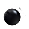 MISIOO Dry Poolbälle, 6 cm, schwarz, 50 Stück