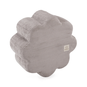 MISIOO Blumen Sitzsack, 54x25 cm, beige, Premium-Cord