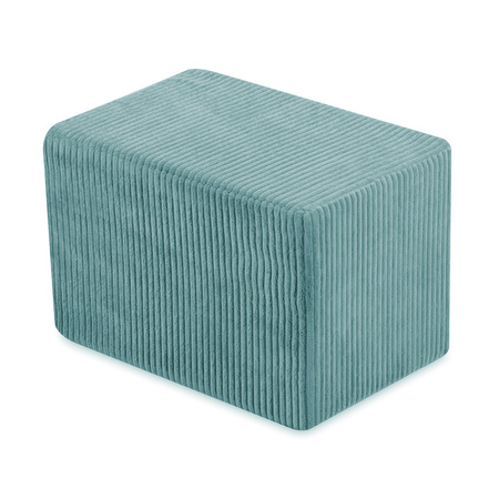 MISIOO Plac zabaw Zamek z basenem+150 piłek (perłowe, srebrne), niebieski sztruks premium