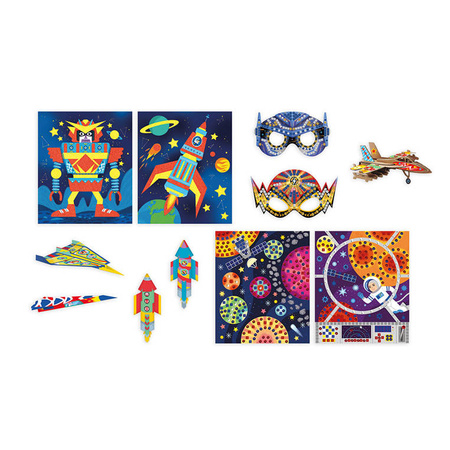 JANOD Multiset von Space Adventures J07876 Kunstspielzeug