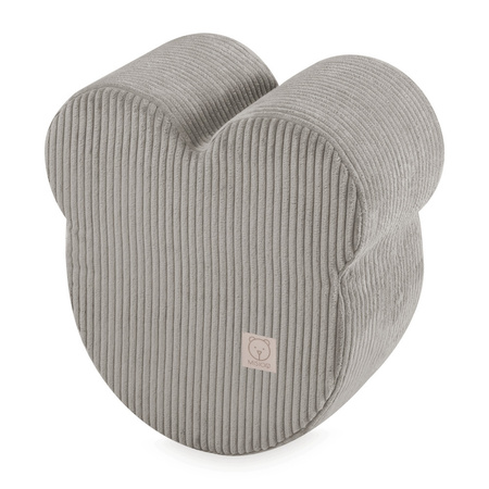 MISIOO Bärchen Sitzsack, 46x25 cm, beige, hochwertiger Kordsamt