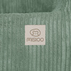 MISIOO Fotelik, zielony sztruks premium