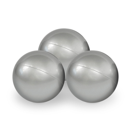 MISIOO Trockener Billardball, 6 cm, silber