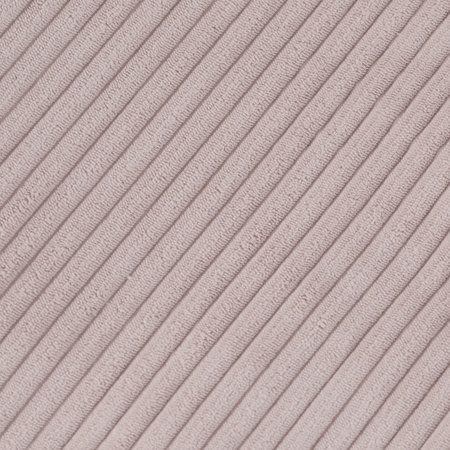 MISIOO Puffy Square Sessel, 77x67x50, hellrosa, Premium Cord