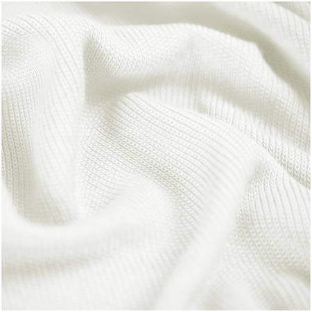 MISIOO Baby-Bambusdecke 80x90 cm, Creme weiß