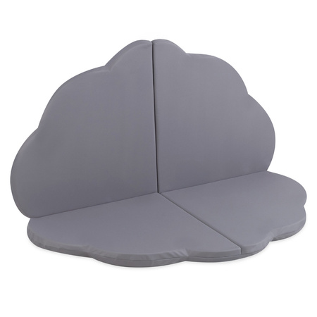 MISIOO Blumenmatte, 115x115x5cm, grau, Outdoor, wasserdicht