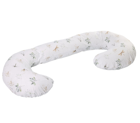 LAMA LOVE Schwangerschaftskopfkissen zum Schlafen, 300 cm, Libellen