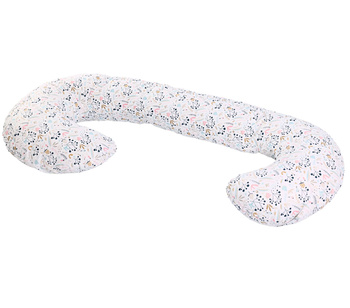 LAMA LOVE Poduszka ciążowa do spania, 300 cm, Jarzębina