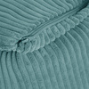 MISIOO Puffy Square Sessel, 77x67x50, blau, Premium-Cord