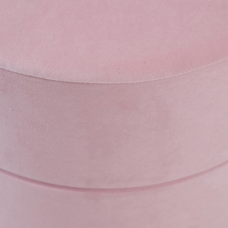 MISIOO Hocker, 54x25 cm, Stern, rosa