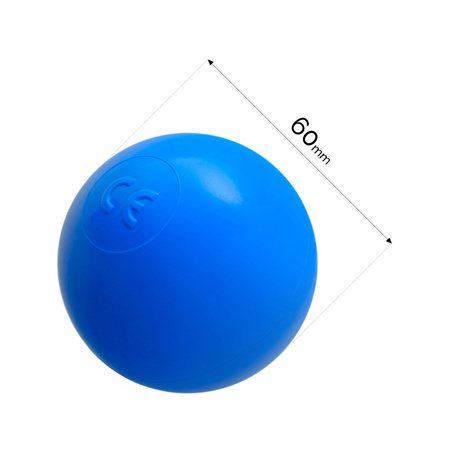 MISIOO Trockener Billardball, 6 cm, blau