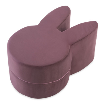 MISIOO Hocker, 67x30 cm, Kaninchen, fliederfarben