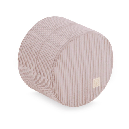 MISIOO Rund Sitzsack, 40x30 cm, hellrosa, Premium-Cord