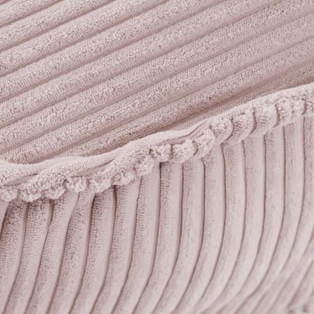 MISIOO Huggy Bear Fotel dla Dzieci, 68x45, jasny róż, sztruks premium