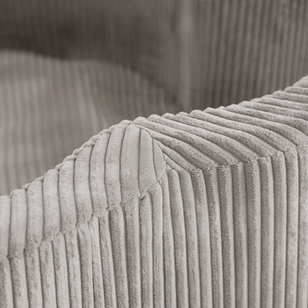 MISIOO Bällebad Blumenbecken mit Matte, 95x30, beige, Premium-Cord, Floral Fun Zone