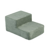 MISIOO Playground Dry Pool 90x30 + step (+200 balls: pearl, pearl mint, silver), green, premium corduroy